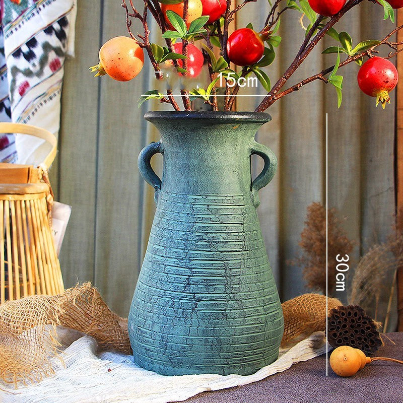 Ceramic  Vases  Dried Flowers