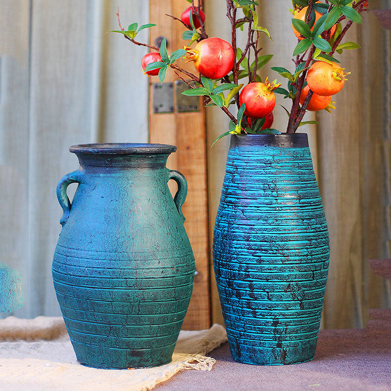 Ceramic  Vases  Dried Flowers