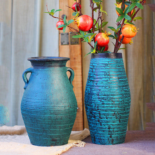 Ceramic  Vases  Dried Flowers